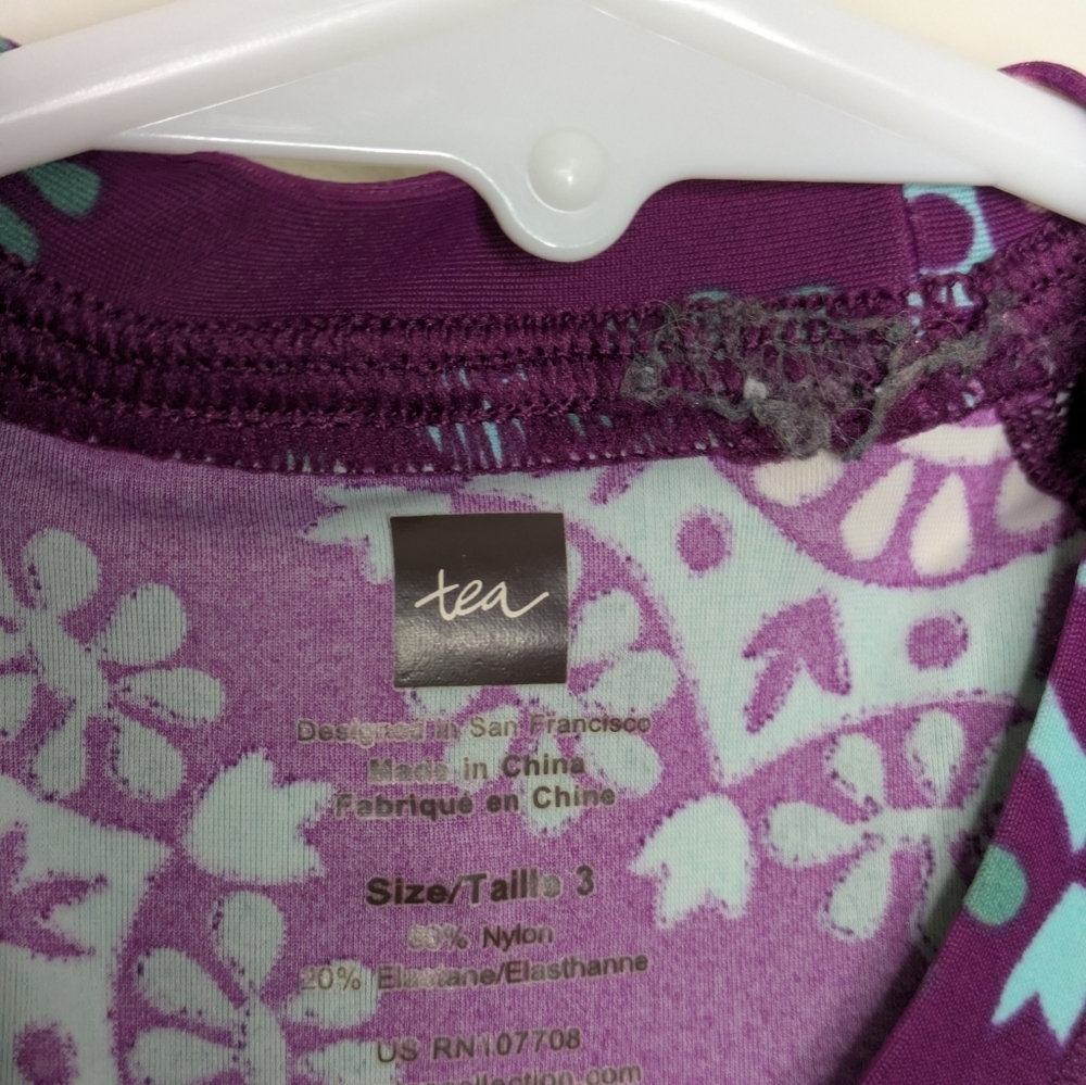 Tea Collection Swim Rashguard Shirt 3 - Picture 3 of 3